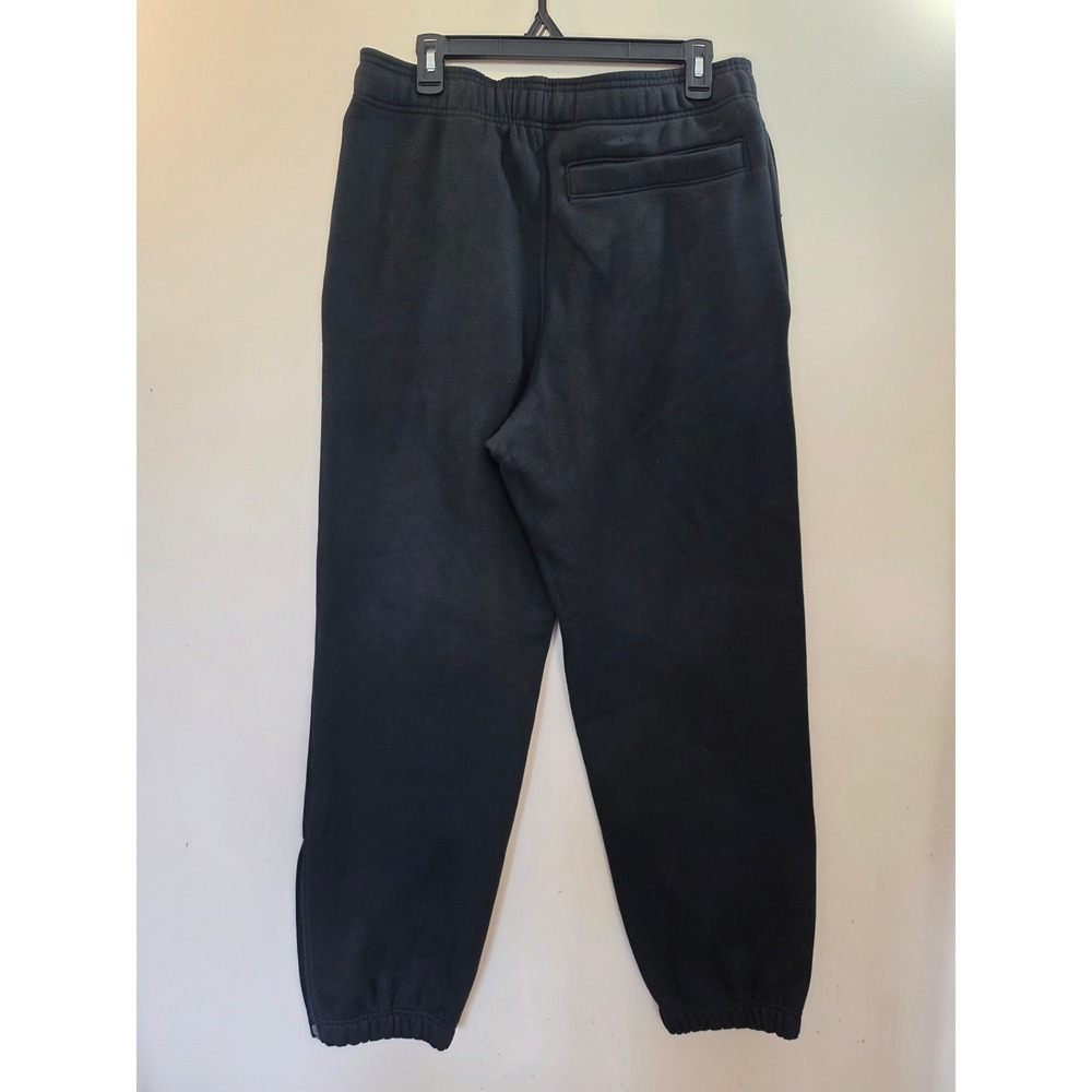 Champion Mens Black Fleece Joggers P2211 Embroidered Logo Sweatpants Size M